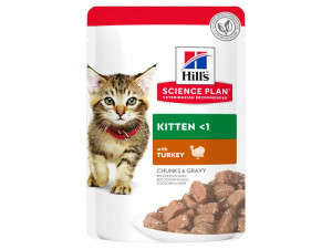 Hills Science Plan Feline Kitten Turkey 12 x 85g
